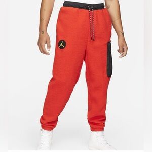 Nike Air Jordan Men's MediumWeight Fleece Warm Sherpa Pants size XL